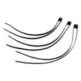 thumbnail image 1 of Nylon Cable Tie, 3Pcs Wire Zip Self Locking With Pull Ring For Outdoor Sports CS Equipment Restraint, 1 of 8