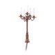 thumbnail image 1 of Casa de muñecas Luz de vela LED Hugo modelo de Candelabros escala 1:87 bronce, 1 of 10