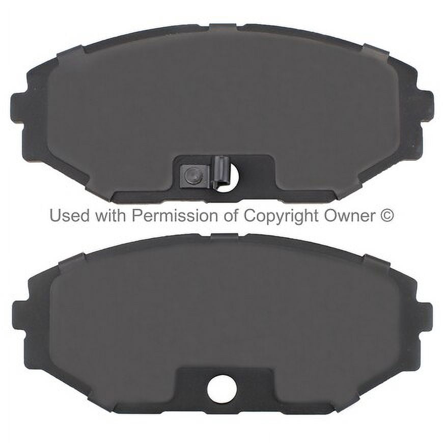 Mpa Electrical 1001-0587C Quality Built Premium Ceramic Brake Pads