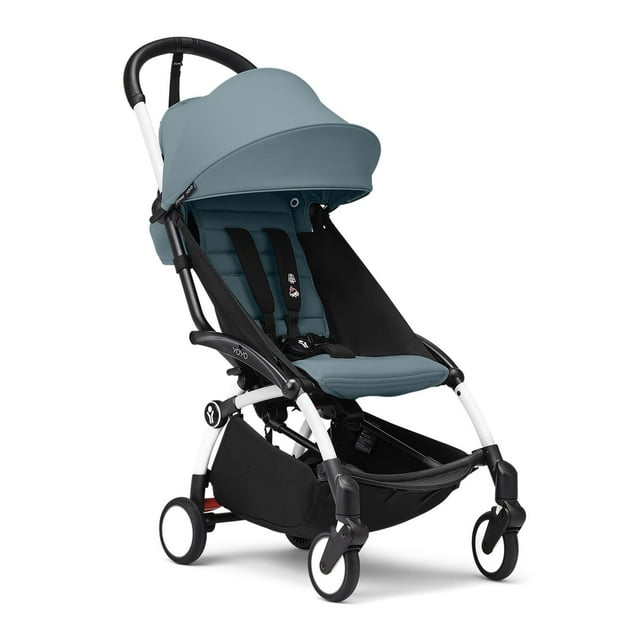 Carriola Stokke YOYO3 Blanca Aqua Compacta para Niños de 6 Meses en Adelante