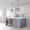 thumbnail image 2 of 3234-MB Millennium Lighting 4 Light Pendant-18 Inch Tall and 12 Inch Wide-Matte Black Finish    -Traditional Installation, 2 of 3
