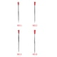 thumbnail image 2 of Qarigey Pipeta graduada de vidrio, bulbo de goma, experimento escolar de laboratorio, cuentagotas, dispensación de 0,5 ml, 1 ml, 2 ml, 3 ml, 1 ud. Tratamientos faciales Rojo 3ml Qarigey MR5466-04, 2 of 6