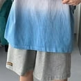thumbnail image 4 of T-Shirt Homme Manches Courtes Été Couleur Unie Rue Col Rond Beau T-Shirts Homme Blanc TTTG, 4 of 4