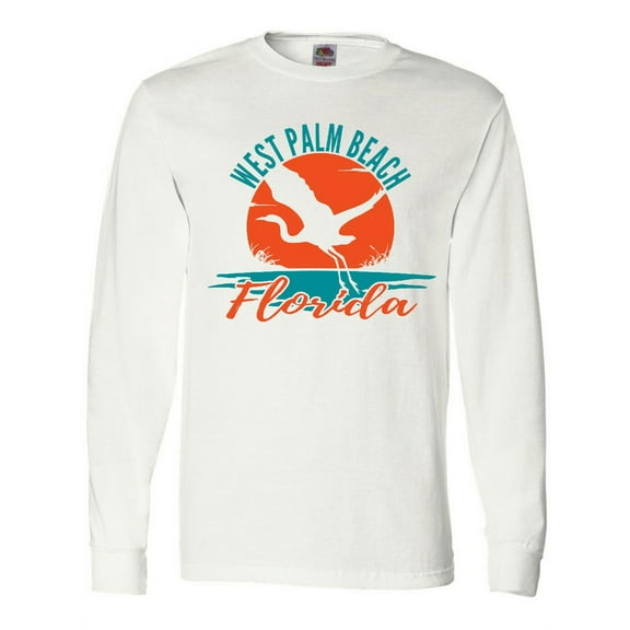 Inktastic West Palm Beach Florida Vacation Long Sleeve T-Shirt