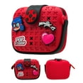 thumbnail image 2 of Miraculous Unisex Ladybug Handle and Zipper Handbag, Red, 2 of 7