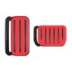 thumbnail image 4 of Juego de 2 almohadillas para pedal de coche Strade Fareast Limited Rojo, 4 of 8