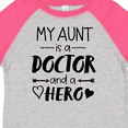 thumbnail image 4 of Inktastic My Aunt is a Doctor and a Hero Boys or Girls Toddler T-Shirt, 4 of 5