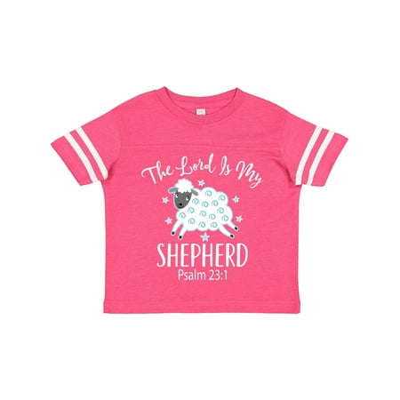 

Inktastic The Lord is My Shepherd Psalm 23 Gift Toddler Boy or Toddler Girl T-Shirt