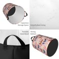 thumbnail image 2 of Balery Funny Chicken Cesta de ropa redonda con asas, impermeable, independiente, para ropa, juguetes, dormitorio y familia-Medium, 2 of 6
