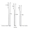 thumbnail image 3 of facefd 100pcs Felting Needles with Bottle Handmade Handcraft Felting Felting Tool Felting Tool Tool Embroidery DIY Craft Knitting Starter Felt Needles, 3 of 6
