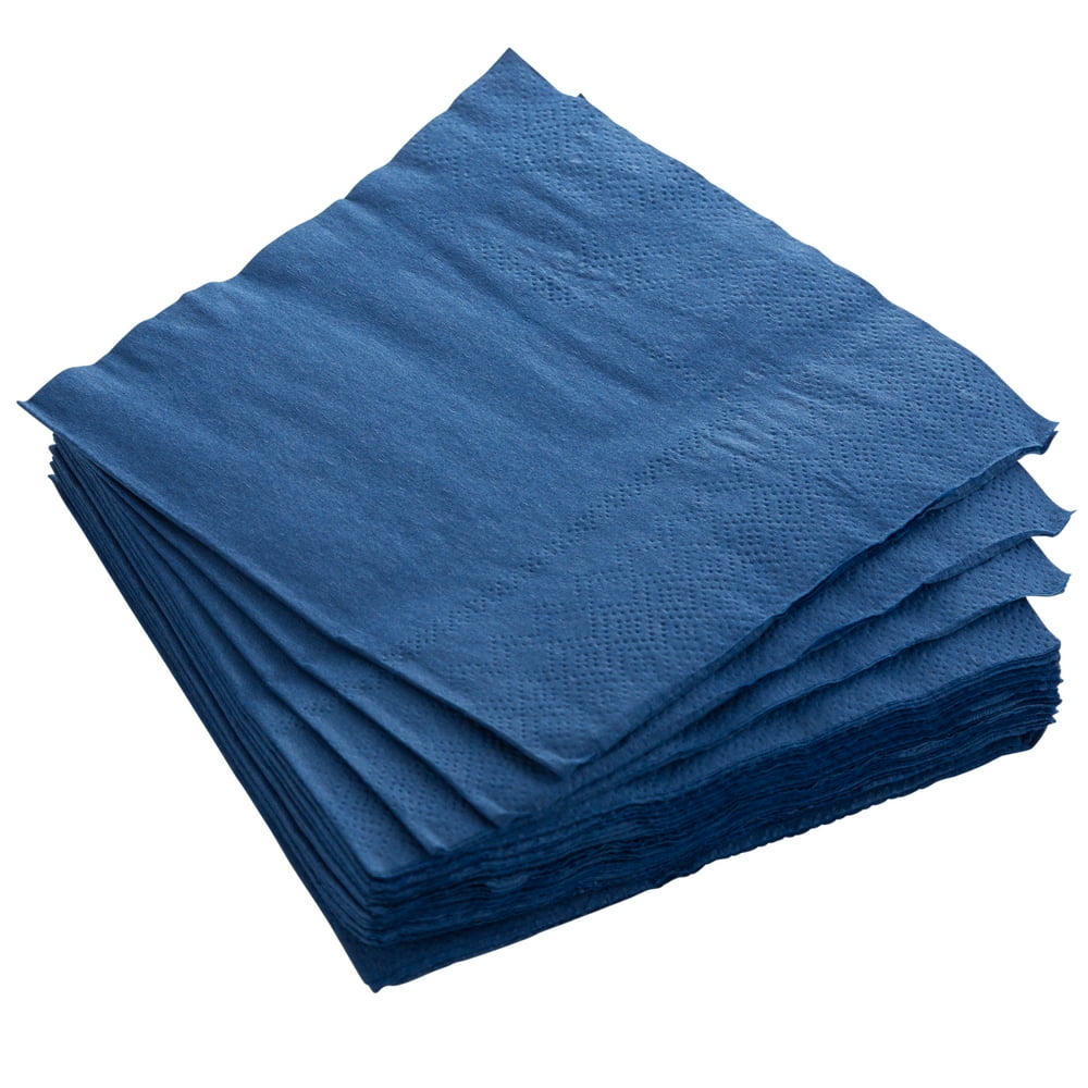 Dark Blue Luncheon & Dinner Paper Napkins 100 Ct.