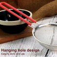 thumbnail image 6 of 8/10/14cm Flour Sieve Stainless Flour Sieve with Long Handle 2 Layer 30 Fine Mesh Strainer Sifter Coffee Fruit Egg Filter 14cm, 6 of 9