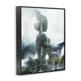 thumbnail image 3 of Stupell Industries Mossy Nature Statue of Woman Landscape & Nature Photography Black Framed Art Print Wall Art, 16 x 20, 3 of 8