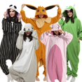 thumbnail image 2 of Favofans Animal Kigurumi adultos focas Onesies pijamas para mujer disfraces de Halloween Cosplay mono regalo de Navidad XXL, 2 of 4