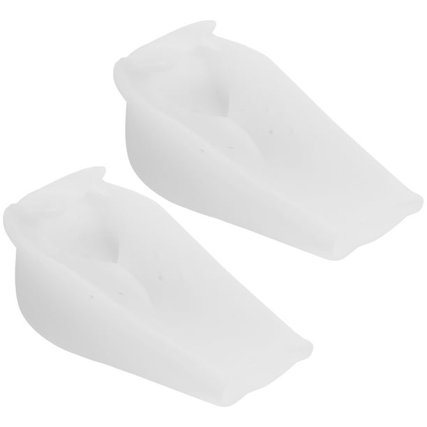 Almohadillas de silicona para el talón, plantilla elevadora invisible, almohadillas para el talón (5 cm)