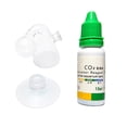 thumbnail image 2 of Kit Aquarium CO2 Testeur de Gouttes en Verre PH Moniteur à Long Terme Test d'Arc de Poisson, 2 of 7