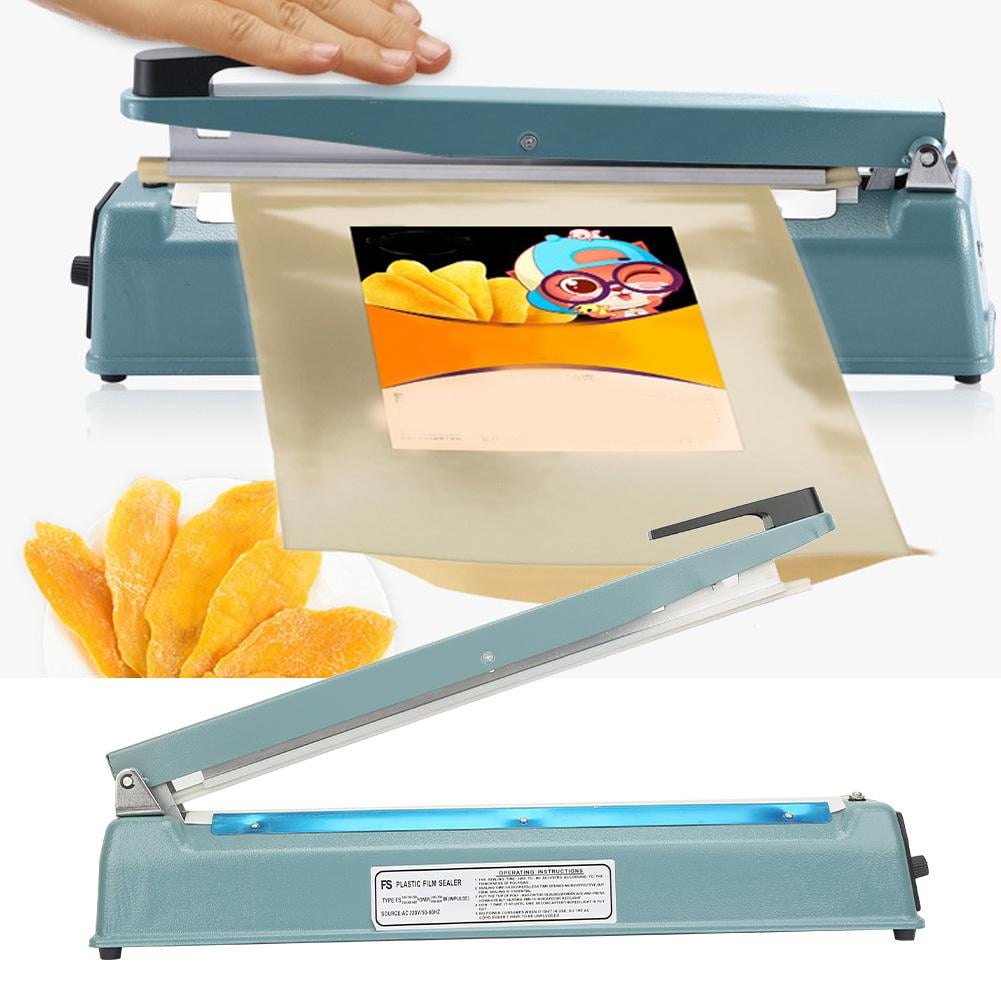 Mgaxyff 16'' Metal Impulse Bag Sealer Machine Bag Heat Sealing Closer