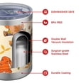 thumbnail image 4 of 12oz Tumblers Autumn Fall Gnomes and Leaves Pattern Vacuum Insulated Stainless Steel Travel Tumbler Cups Mug with Lid and Straw for Beer,Coffee,Beverages with Cleaning Brush for Cold & Hot Drinks, 4 of 5