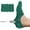 A-Green210, variant on Babaley Women's Socks 5 Pack No Show Socks Solid Color Silicone Non Slip Comfort Breathable Casual Daily Socks