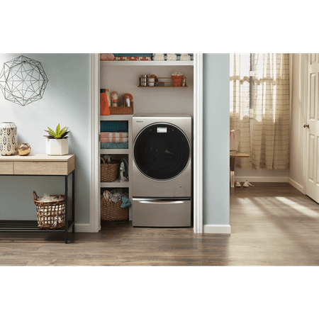 Whirlpool - Washer/Dryer Laundry Pedestal with Storage Drawer - Cashmere