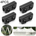 thumbnail image 6 of Ruibeauty 10Pcs Pop-up Gazebo Replacement Connector Spare Parts Rectangular Bracket Set UK, 6 of 8