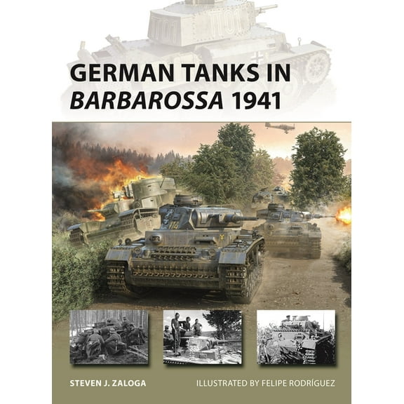 New Vanguard German Tanks in Barbarossa 1941, Book 339, (Paperback)