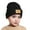 Black-1, variant on Toddler Beanie Boys Girls Thermal Knit Hood Hat for Winter Kids Winter Hat 2-8 Years