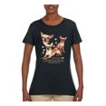 thumbnail image 2 of Wild Bobby, If It's Not a Chihuahua It's Just a Dog Gift, Women Graphic Tee, Black, Small, 2 of 4
