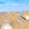 thumbnail image 2 of Adornos de conchas marinas para playa, adornos de animales, minidecoración de conchas de resina, microárboles, decoración de fiestas, paisajismo de caracoles, manualidades oceánicas, 2 of 5
