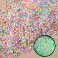 thumbnail image 3 of Cuentas de vidrio de 3mm con núcleo de tinte transparente, cuentas espaciadoras sueltas para collar, pulsera, fabricación de joyas, 10g, A0141, 3 of 4