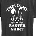 thumbnail image 3 of Instant Message - This Is My Easter Shirt - Women's Short Sleeve Graphic T-Shirt, 3 of 6