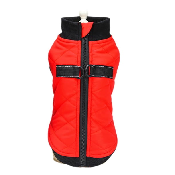 LUVCLS Chaleco de invierno para perros, forro de algodón, abrigo cálido para perros, ropa resistente al viento, NUEVO