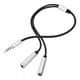 thumbnail image 5 of Divisor De Auriculares, Divisor Estéreo De 35 Cm De Longitud En Forma De Y De 3,5 Mm Para Mp3 Para Reproductor De CD Para DVD, 5 of 6