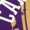 Purple, variant on Campus Legend Shield - Retro College Graphic Women's Sweatshirt