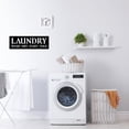 thumbnail image 3 of Laundry - Beautiful Solid Steel Home Decor Decorative Accent Metal Art Wall Sign, 3 of 3