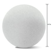 FloraCraft CraftFōM Crafting Foam Ball 4.7 White
