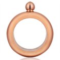thumbnail image 1 of Pulsera portátil Flagon Brazalete de acero inoxidable Wine Pot Frasco Licor de alcohol Eccomum Oro, 1 of 5