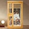 Treeligo 42.13 inch Hemlock Infrared Sauna Room 2 Person ,Preset Function,Bluetooth audio+light+app control