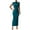 Dark Blue, variant on FreshPretty Women's Ruched Bodycon Dress Summer Casual Sleeveless Back Slit Elegant Club Evening Party Cocktail Maxi Dresses