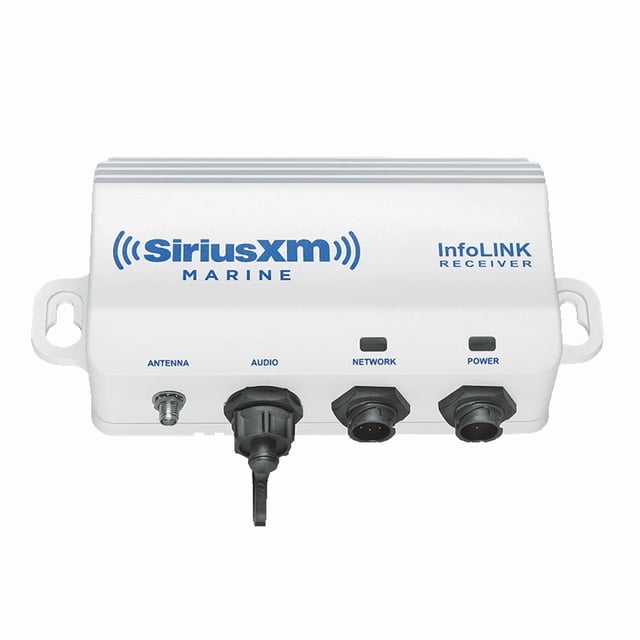 Furuno Récepteur d'Antenne Météo BBWX4 SiriusXM; 12 à 24 Volts DC; Consommation d'Énergie de Moins de 3 Watts; -4 Degrés Fahrenheit à 158 Degrés Fahrenheit Température de Fonctionnement; Indice IPX6/IPX7 Étanche