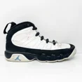 thumbnail image 1 of Ni - ke Ni - ke Boys Air Jordan 9 302359-140 White Basketball Shoes Sneakers Size 7Y, 1 of 5