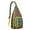 Yellow-4, variant on Vintage Boho Sling Backpack – Retro Tribal Ethnic Crossbody Bag, Artistic Geometric Hiking Shoulder Bag for Women & Men, Rustic Floral Travel Daypack