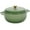 Green, variant on 6QT Enameled Cast Iron Dutch Oven, 14LB Thickened Cast Iron, Non-Stick Enamel, Oven/Gas/Induction Compatible, Heat-Resistant Handles + Silicone Gloves