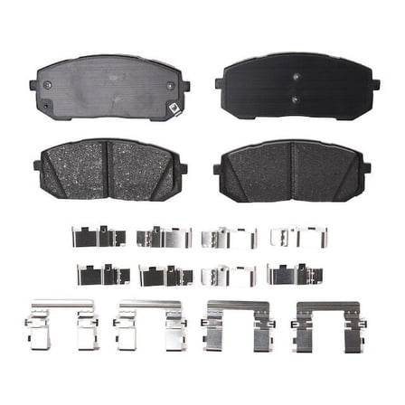 Front Brake Pad Set - Compatible with 2021 - 2023 Kia K5 1.6L 4-Cylinder 2022