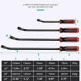thumbnail image 5 of Heavy Duty Pry Bar with Thick Strik Antislip Handle for Scraping Lifting, 5 of 21