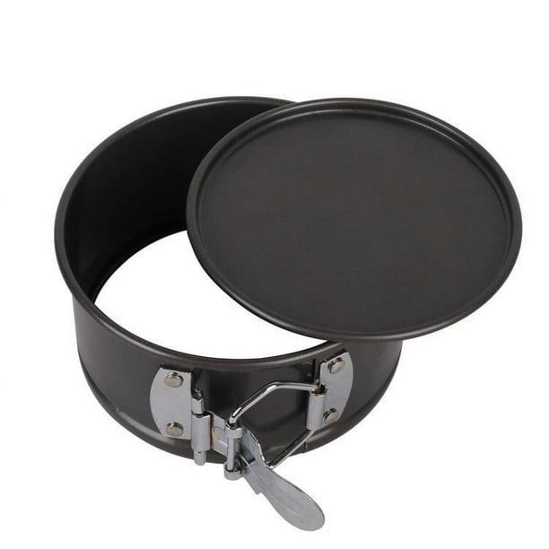 Fiudx Molde Redondo para Tartas, Base Extraíble, Antiadherente, Acero Al Carbono con Estructura de Panal, Fácil Desmoldado, Apto para Horno y Olla a Presión, para Tarta de Queso, de 18 a 30 Cm.
