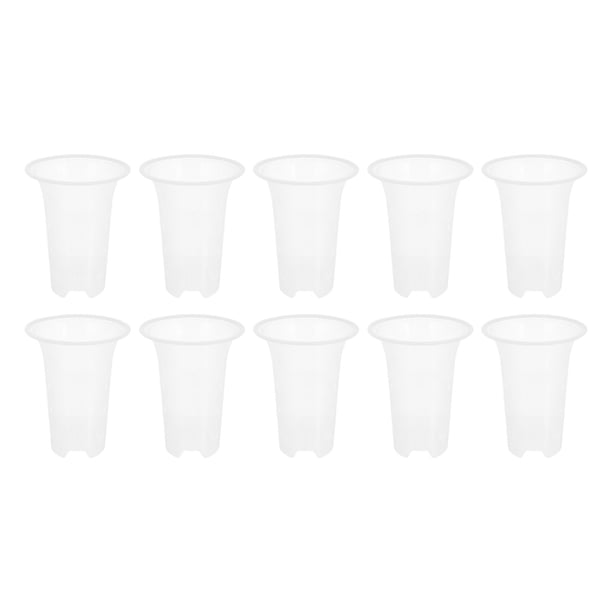 KAKOWELY 5 macetas de plástico resistentes para orquídeas.