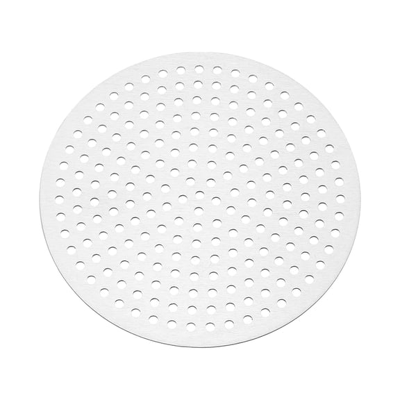 Uxcell 1 Pcs Stainless Steel Floor Drain Cover, 4.3 Inches Shower Hair Catcher Drain Grate for Furniture Repair Bathroom Kitchen, Silver Tone(Round)