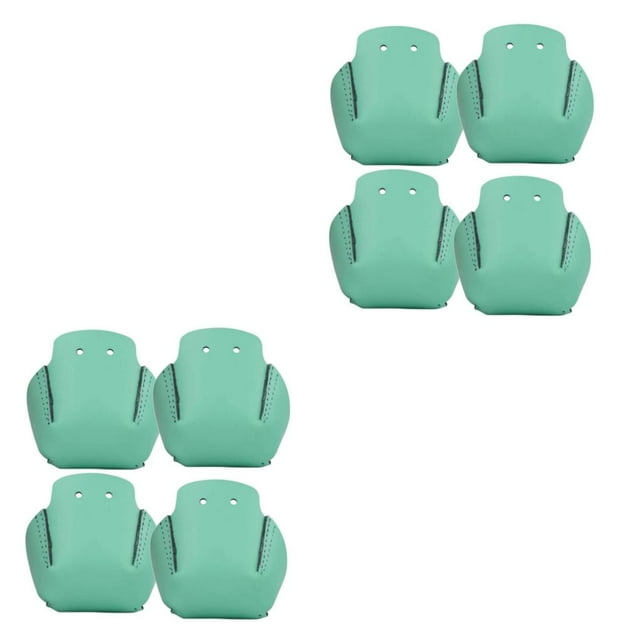 Naiovety Paquete de 4 protectores de patines para patines, gorras reutilizables para deportes al aire libre, accesorios de protección para Verde 2piezas