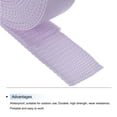 thumbnail image 3 of Lightweight Polypropylene Webbing Strap 0.8" 10 Yard Backpack Light Purple for Luggage Cargo Straps, 3 of 5